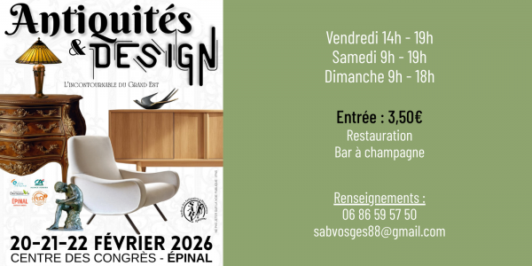 Antiquit&eacute;s & Design