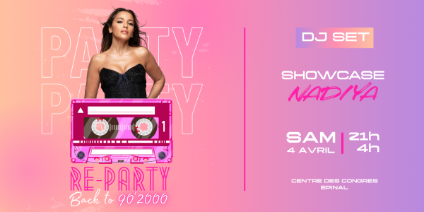 Soir&eacute;e Ann&eacute;es 90/2000 RE-PARTY